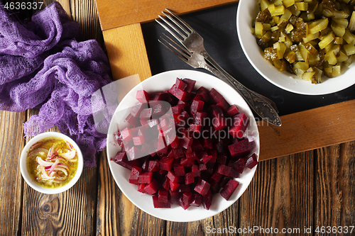 Image of ingredients for salad