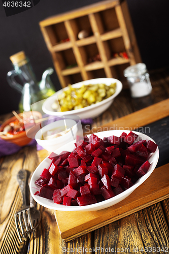 Image of ingredients for salad