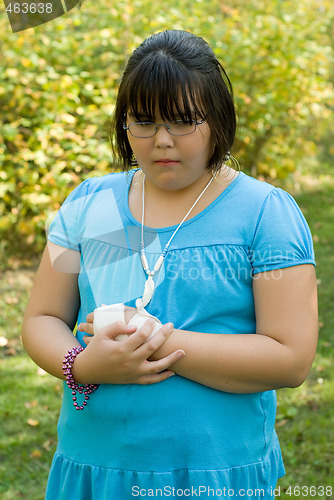 Image of Injured Girl