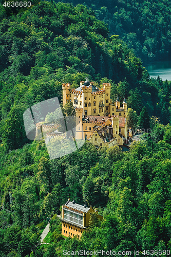 Image of Hohenschwangau Castle in Germany