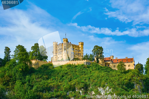 Image of Hohenschwangau Castle in Germany