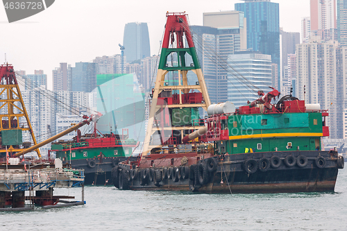 Image of Barge Crane