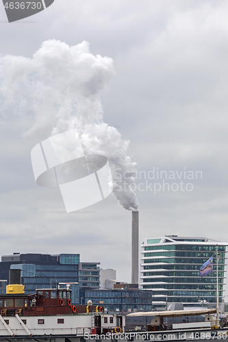 Image of White Smoke Chimney