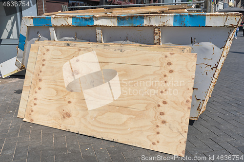 Image of Plywood Boards Street