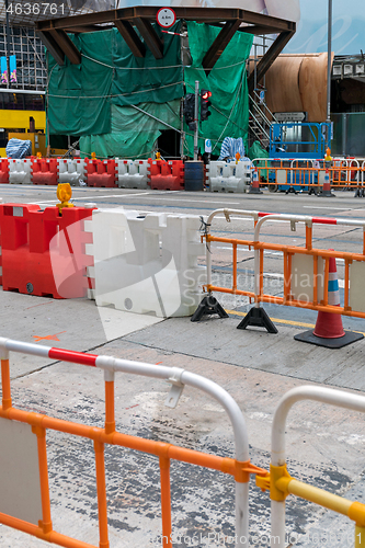 Image of Road Works Barrier