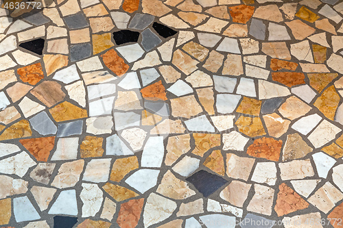 Image of Broken Marble Floor