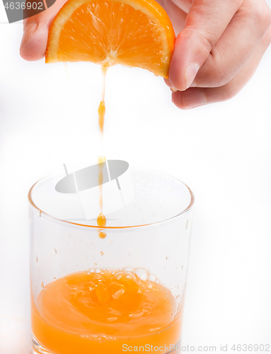 Image of Fresh Orange Juice Indicates Refreshments Ripe And Refreshment  