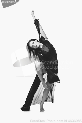 Image of Beautiful modern dancer girl