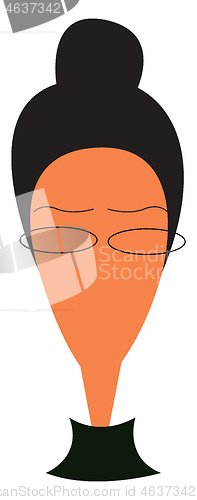 Image of Woman ready for going out vector or color illustration