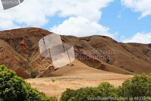 Image of Madagascar countryside highland landscape