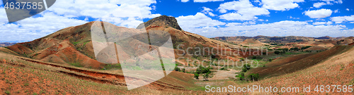 Image of Madagascar countryside highland landscape