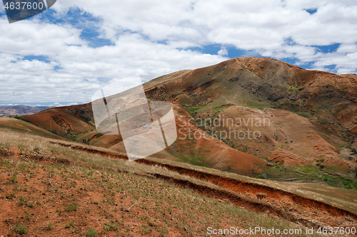 Image of Madagascar countryside highland landscape