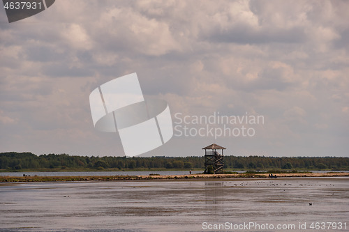 Image of Peaceful Liepaja Lake in summer