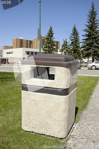 Image of Park Garbage Container