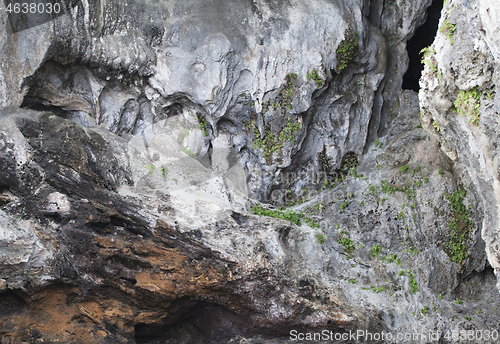 Image of Vertical cliff wall