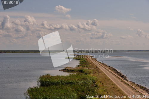 Image of Peaceful Liepaja Lake in summer