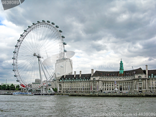 Image of London Eye and County Hall