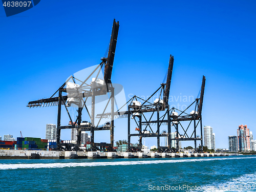 Image of Port of Miami Cranes