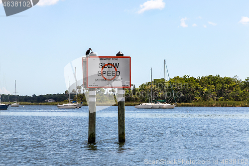 Image of Slow Speed Warning Sign