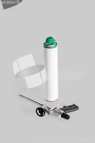 Image of Foam bottle and gun.