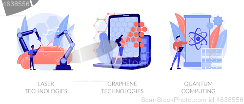 Image of Technological innovation vector concept metaphors