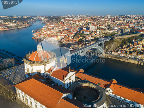 Image of Serra do Pilar Monastery and Bridge