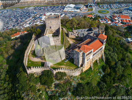 Image of Medieval Castle in Leiria Portugal