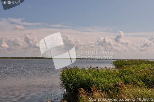 Image of Peaceful Liepaja Lake in summer