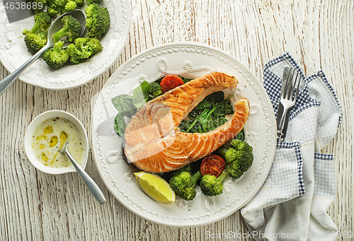Image of Salmon fish 