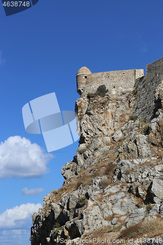 Image of Fortress Fortezza in Rethymno, Crete island, Greece