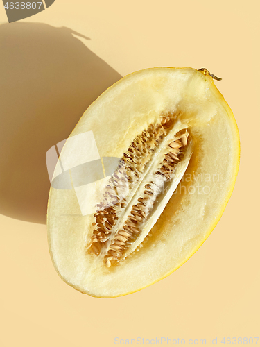 Image of half of melon