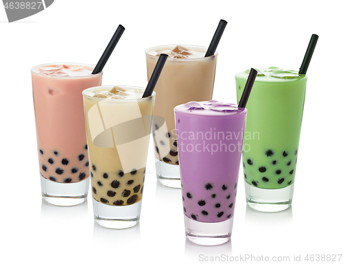 Image of iced bubble tea