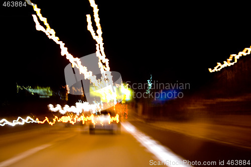 Image of Carlights on motorway