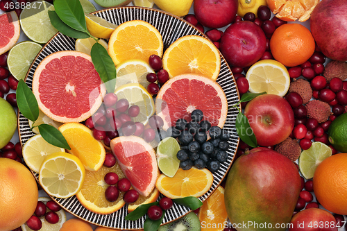 Image of Large Healthy Fruit Collection