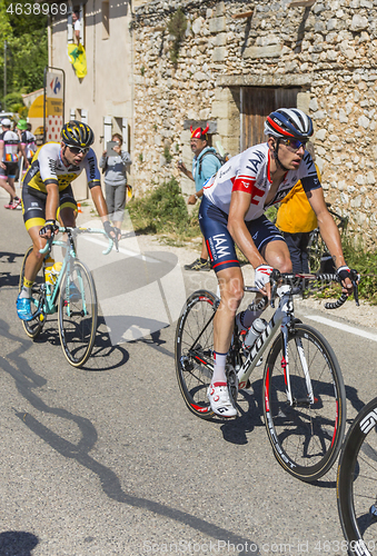 Image of The Cyclist Stef Clement on Mont Ventoux - Tour de France 2016