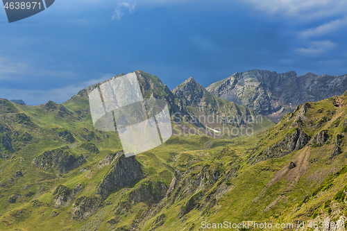 Image of Landscape in Pyrenees Mountains