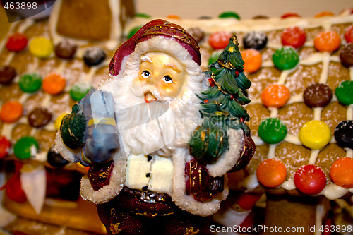 Image of Santa Claus with presents