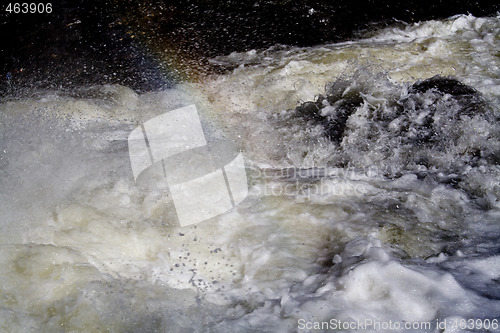 Image of Foaming river