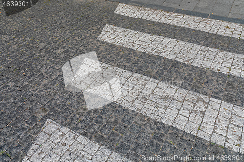 Image of Zebra Crossing Cobblestones