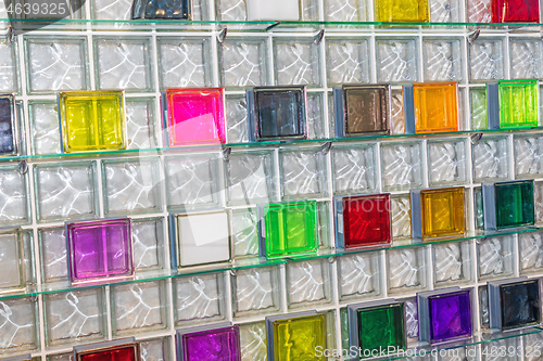 Image of Glass Cube Wall