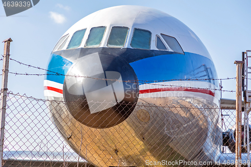 Image of Barbed Wire Airplane