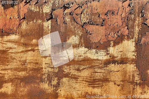 Image of Rusty scratchy texture