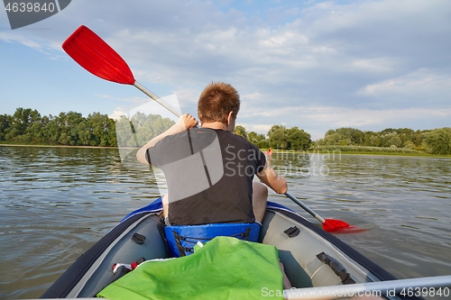 Image of Kayaking on the River