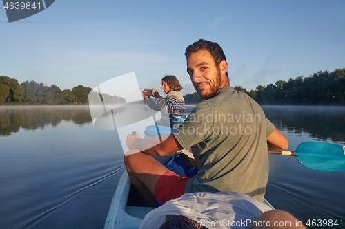 Image of Canoe tour on a river