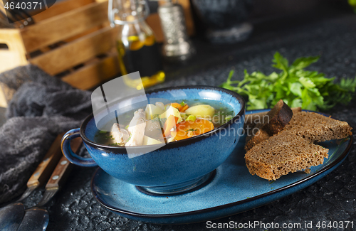 Image of fish soup