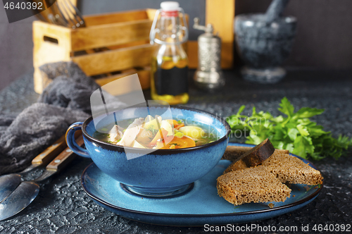 Image of fish soup