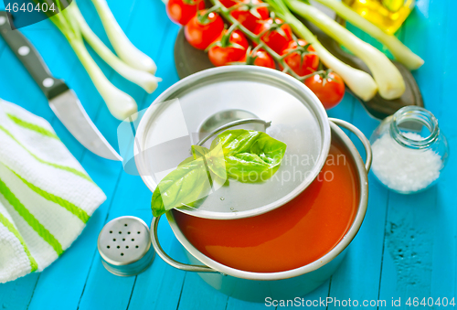 Image of tomato soup