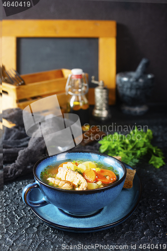 Image of fish soup