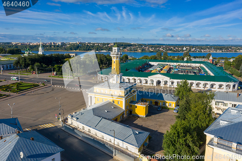 Image of Fire tower in historical center of Kostroma