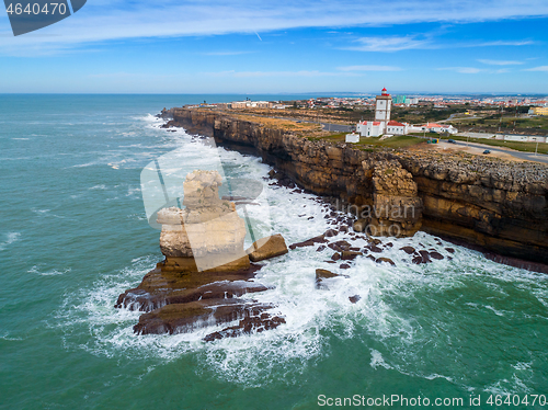 Image of Lighthouse on Cabo Carvoeiro in Portugal